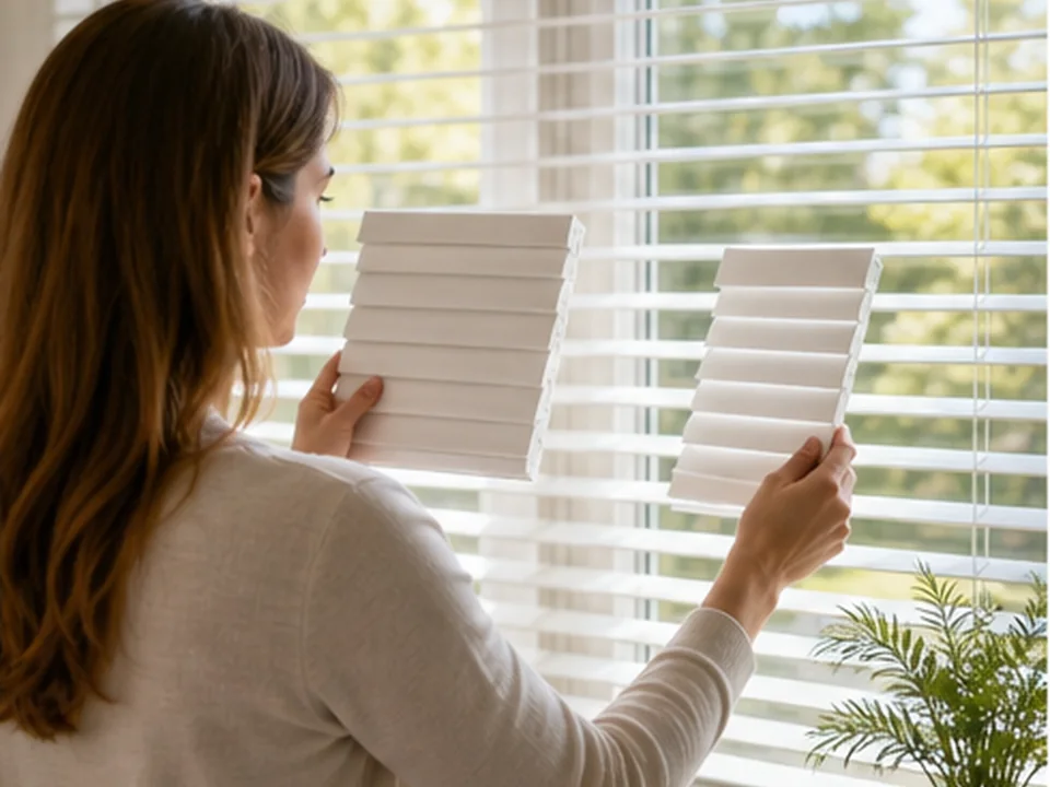 Cleaning Faux Wood Blinds Without Damage blind cleaning example